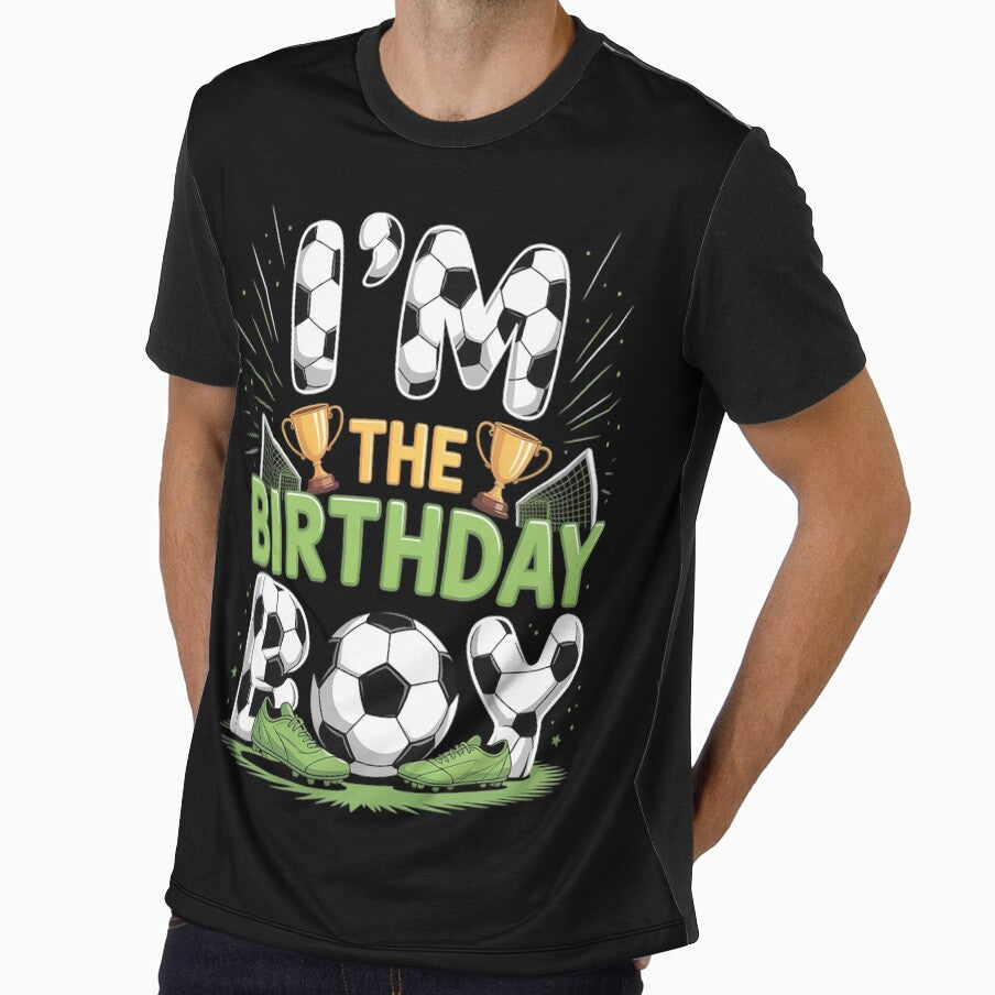 Im The Birthday Boy Soccer Group Family Matching Party by catsdothingz