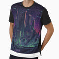 Neon Cyberpunk Future City by StudioDina