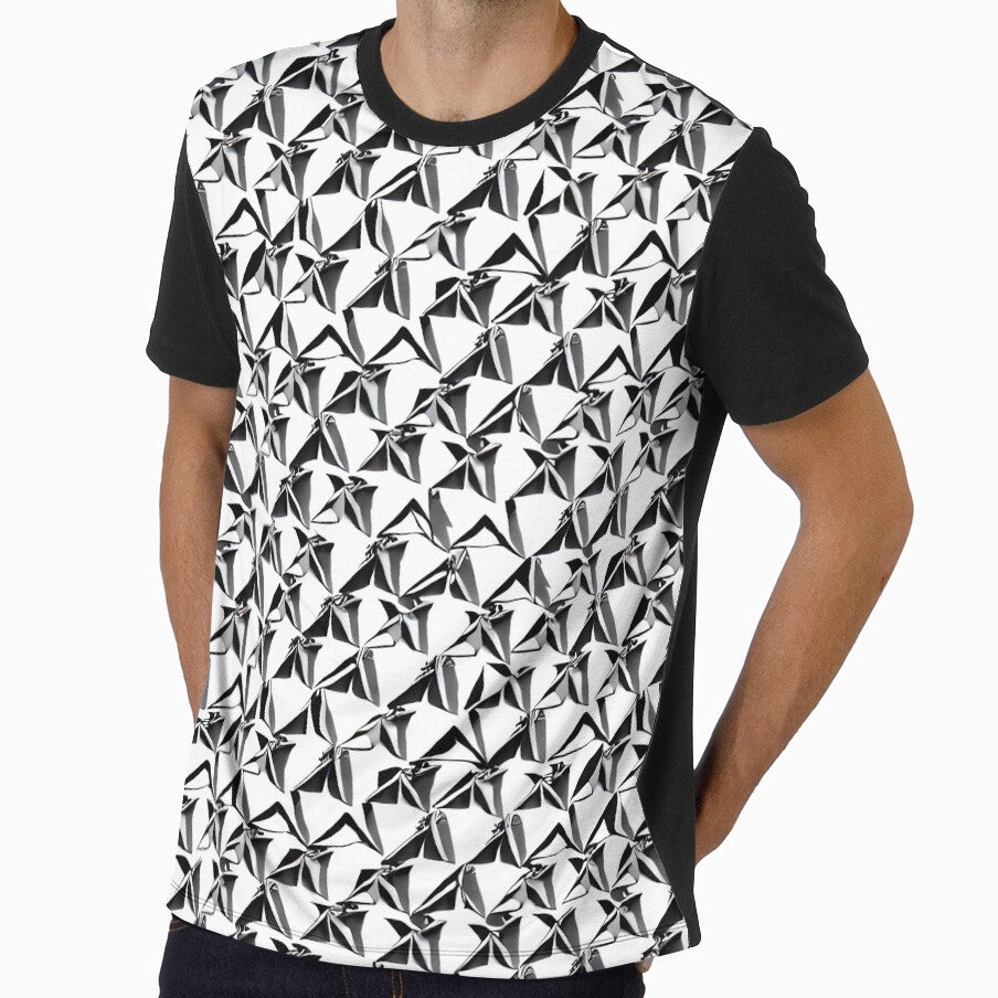 Origami Noir - Seamless Pattern by KokoroCreations