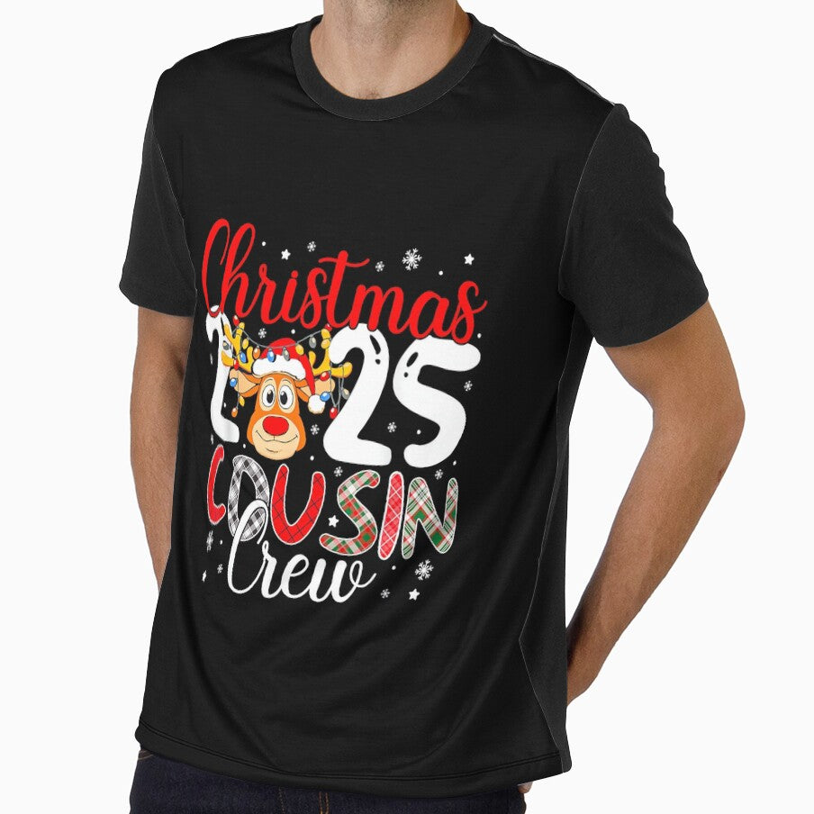 Christmas Cousin Crew 2025 Matching Family Xmas Pajamas by jillianhanna