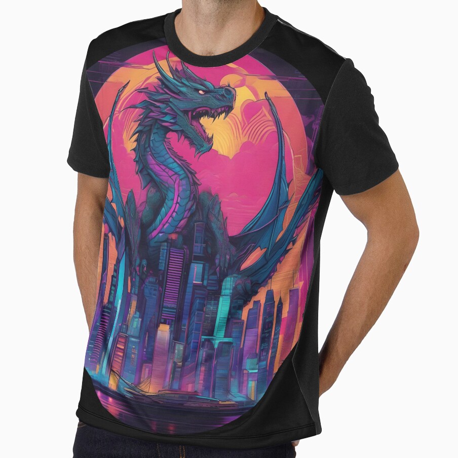 Neon Dragon by AbsoluteA