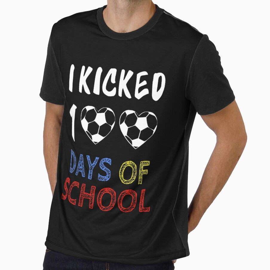 I Kicked 100 Days Of School Soccer Player by ARTZ84
