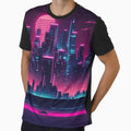 Neon Vaporwave City by Brando Calrissian