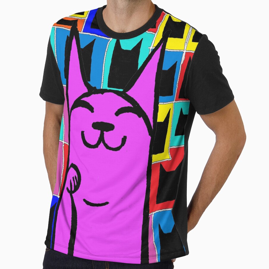 cat lucky Art by LowEndGraphics