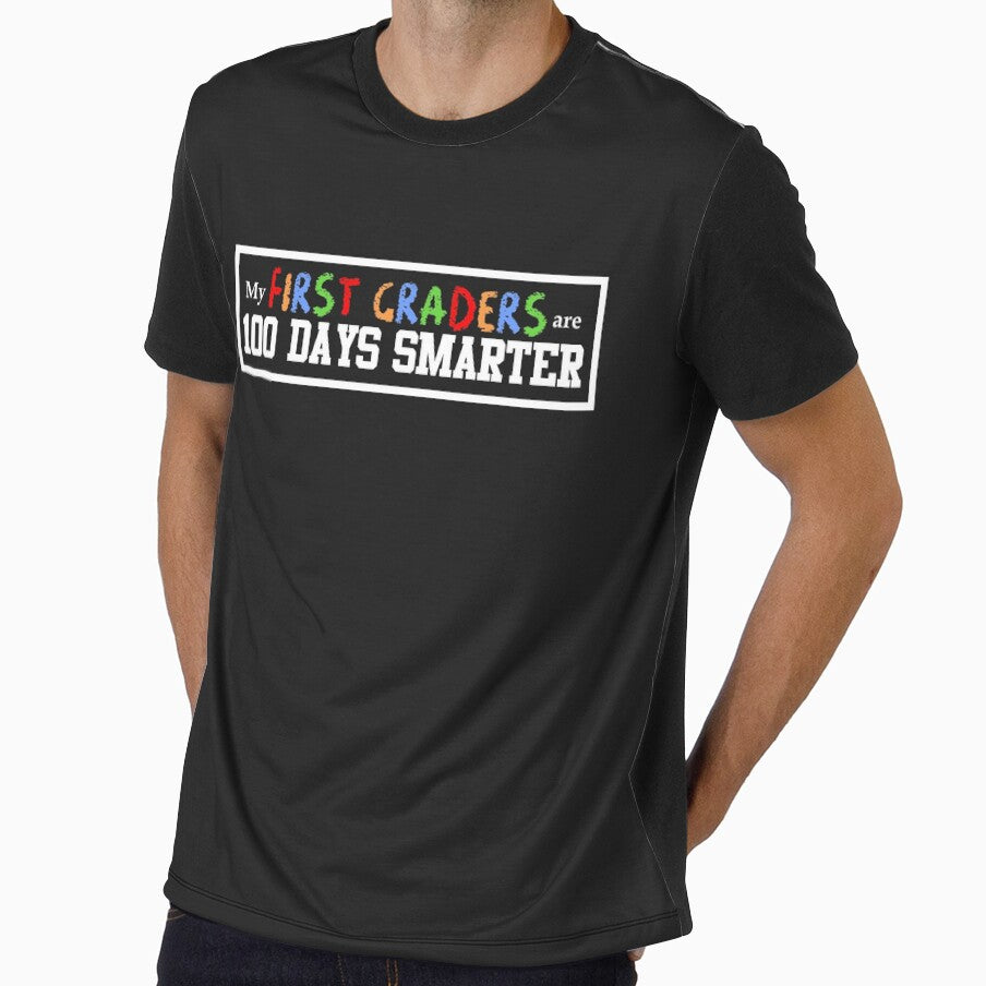 My first grader are 100 Days Smarter Teacher 2 by hadleydesigns