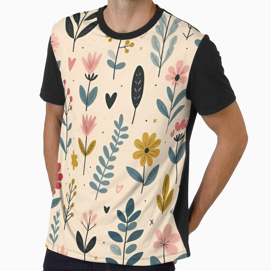 Whimsical Hand-Drawn Floral Pattern by InsightA