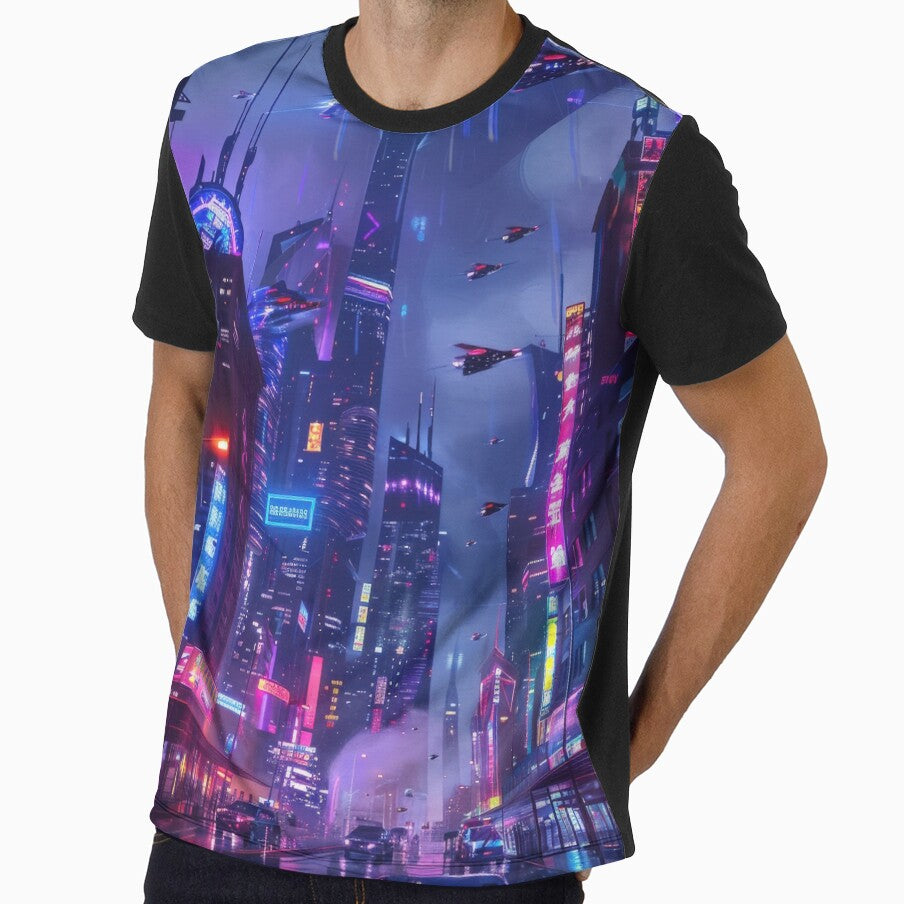 Neon Dreams in the City by JedsOnline