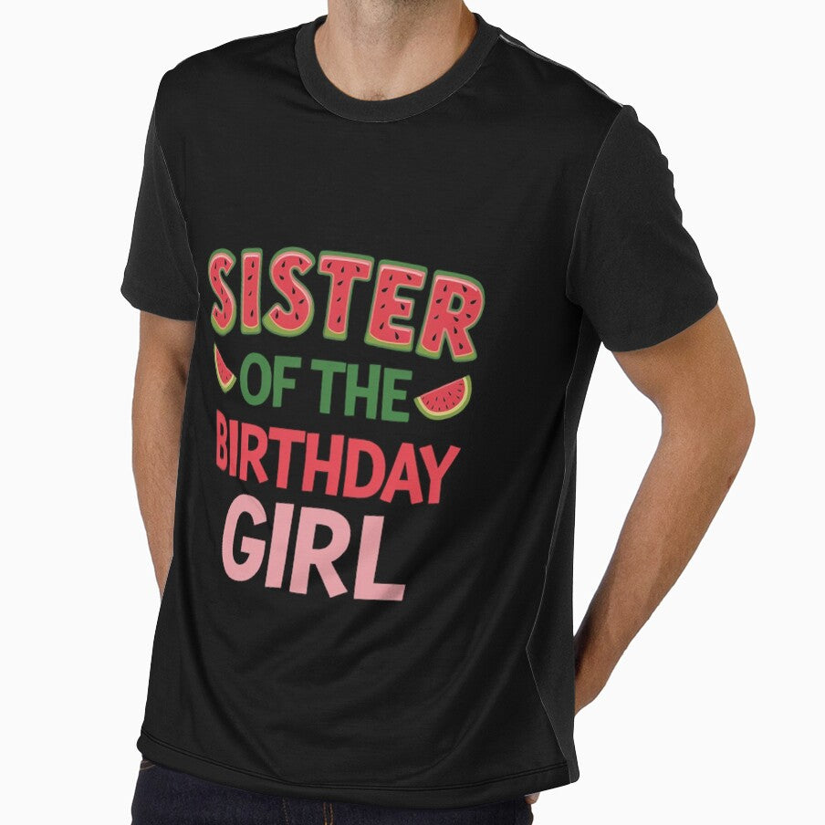 Sister Of The Birthday Girl Watermelon Matching Family by SIGORDESIGN
