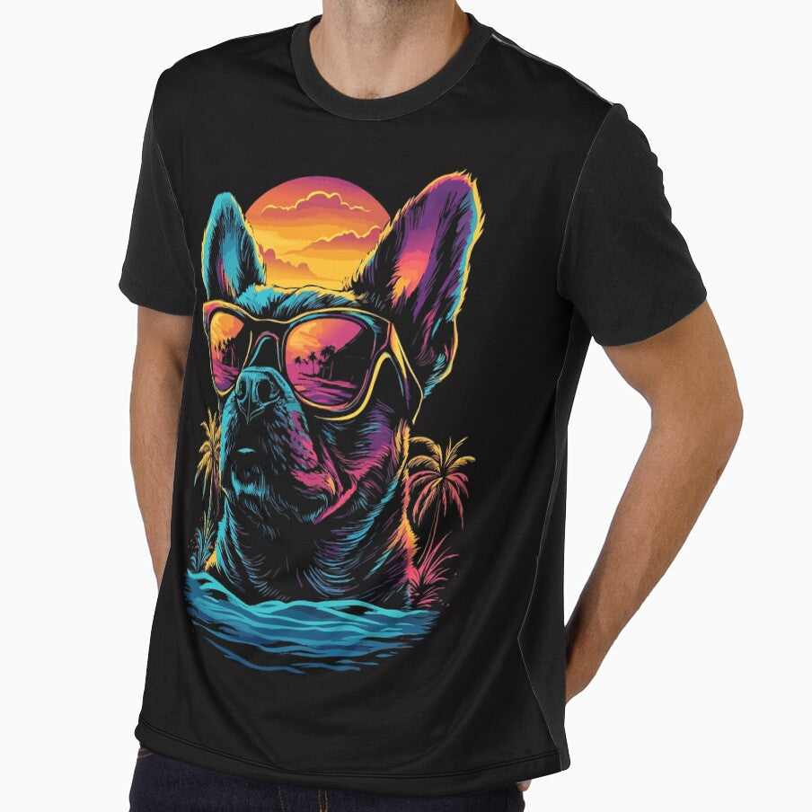 French Bulldog Lovers Retro Vintage Pop Art Design by adsman68