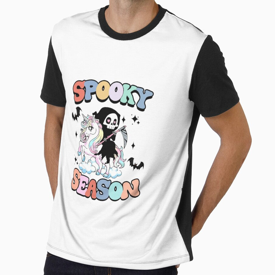Spooky season unicorn with death by sweary12