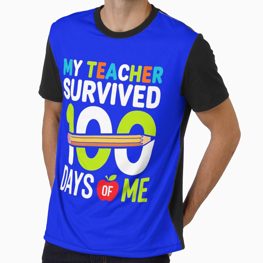 My Teacher Survived 100 Days of Me 100th Days of School by KevinorNorris