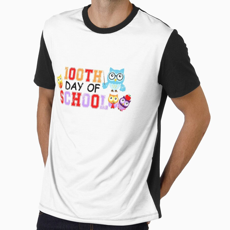 100th Day of School for Elementary Teachers Owl Cute 1 by hadleydesigns