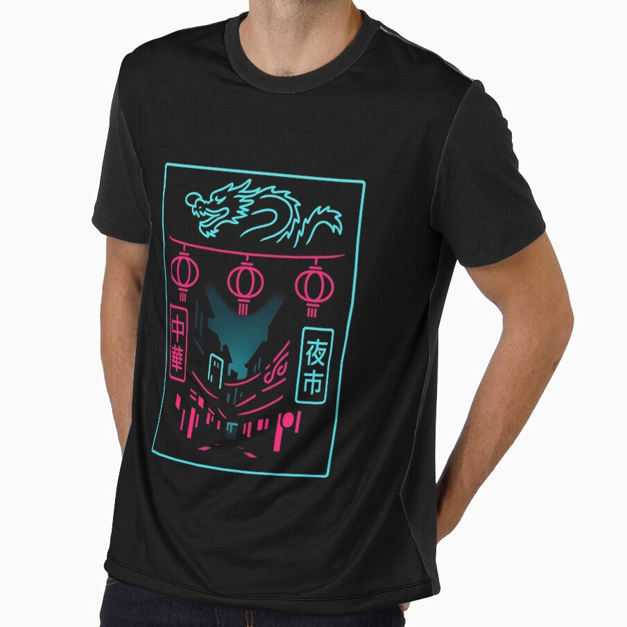 Neon Dragon Night Market by AddictiveDesign