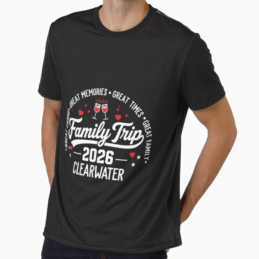 Clearwater 2026 Family Vacation Matching Trip Beach Summer Design by kiralynstration