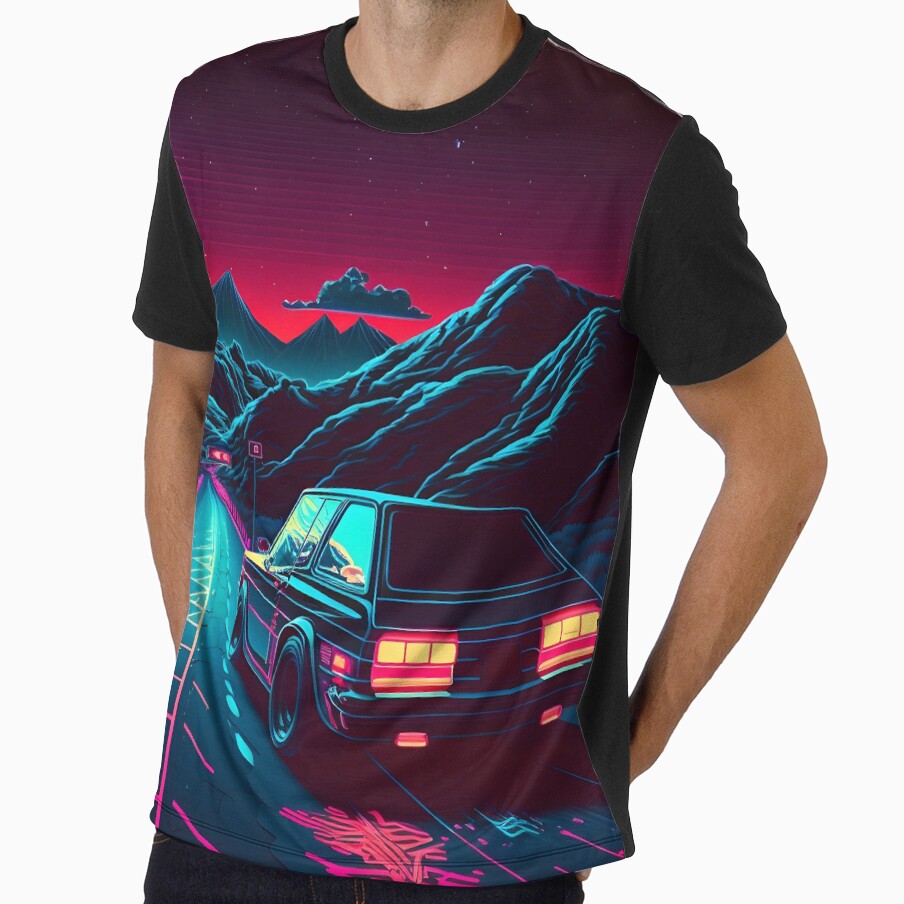 Retro Neon Drive by ArtAT