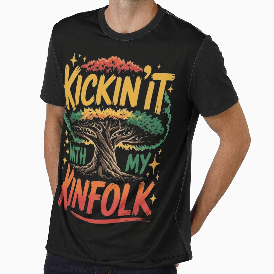 Kickin' It With My Kinfolk - Retro Family Reunion Tree by haitrieuic96