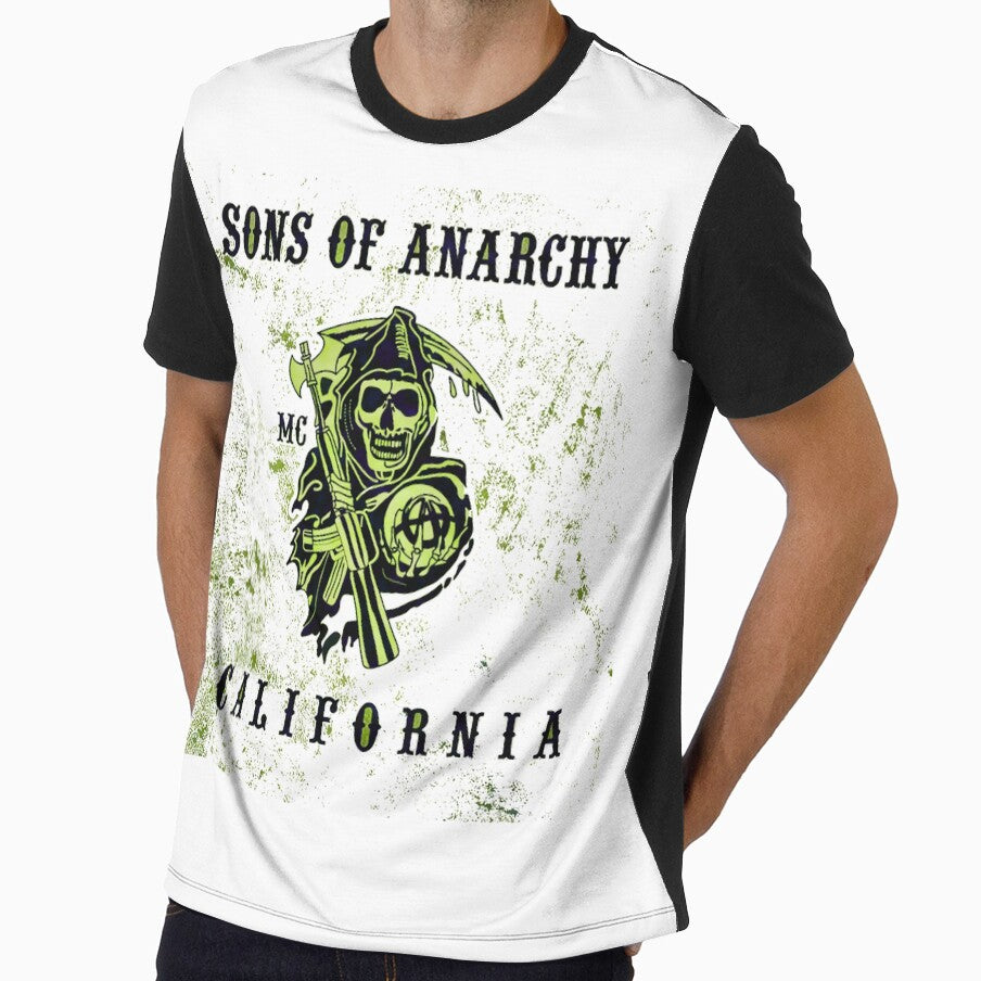 Sons of Anarchy California Grim Reaper Skull Vintage Biker by ReginaSeidman