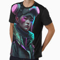 Neon Cyberpunk Operator Woman by Art Intelligence