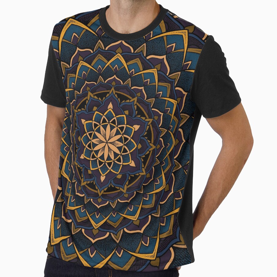 Sacred Mandala - Mixed Mathematics by Zak Korvin