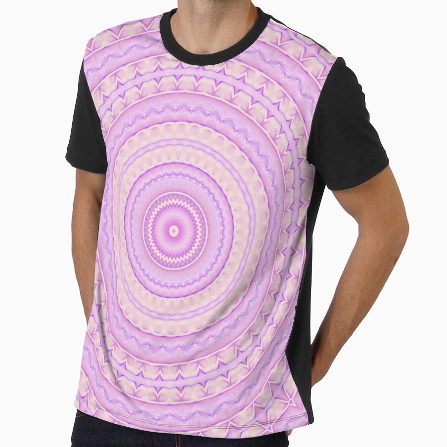 Pastel Mandala Abstract Soft Girl Aesthetic Bohemian Abstract Art 5 of 10 by Beachy
