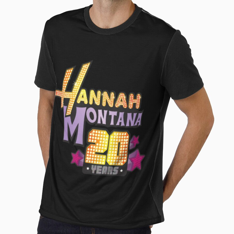 Hannah Montana 20 Years Anniversary Pop Star Retro Aesthetic Classic T-Shirt by frexalos