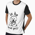 Is He Dead Yet? Funny Dog Coffee Morning Person by SkeletonsDanger