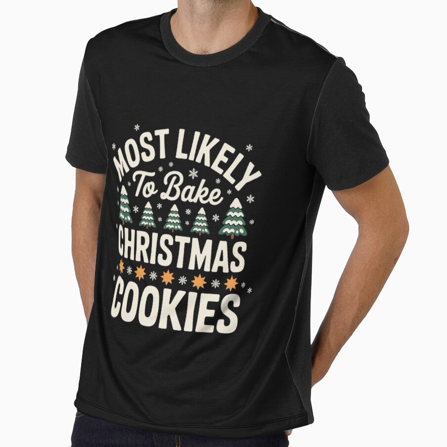 Most likely to bake Christmas cookies matching family baker by MarkLeedsArt