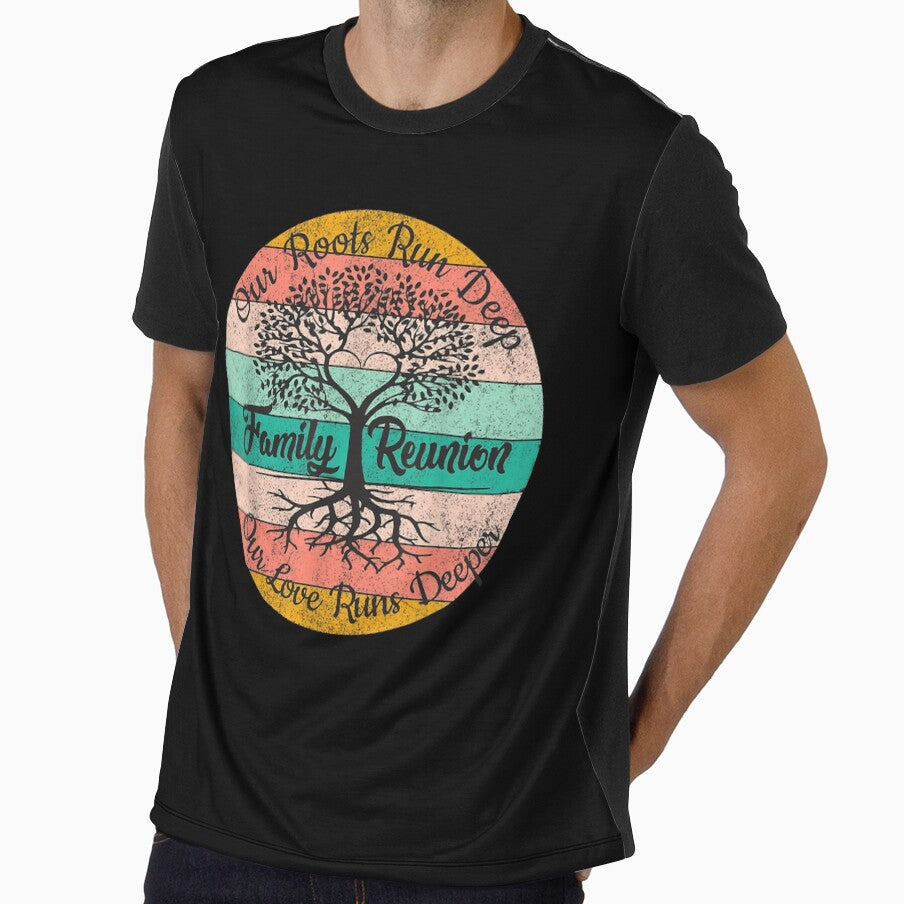 Retro Our Roots Run Deep Vintage Matching Family Reunion by vergiebee