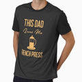 This Dad Loves His French Press - Funny Cafe Barista Gift by EricJP