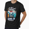 13th Birthday - Official Teenager Level 13 Unlocked Funny Gaming by NH2019