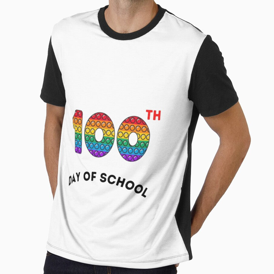 Happy 100 Days Of School essentialT-Shirt by Elina4you