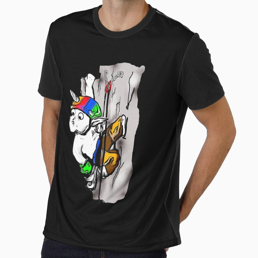 Climbing Unicorn Rock Climbing Climber Mountain Bouldering Funny by Jutisi