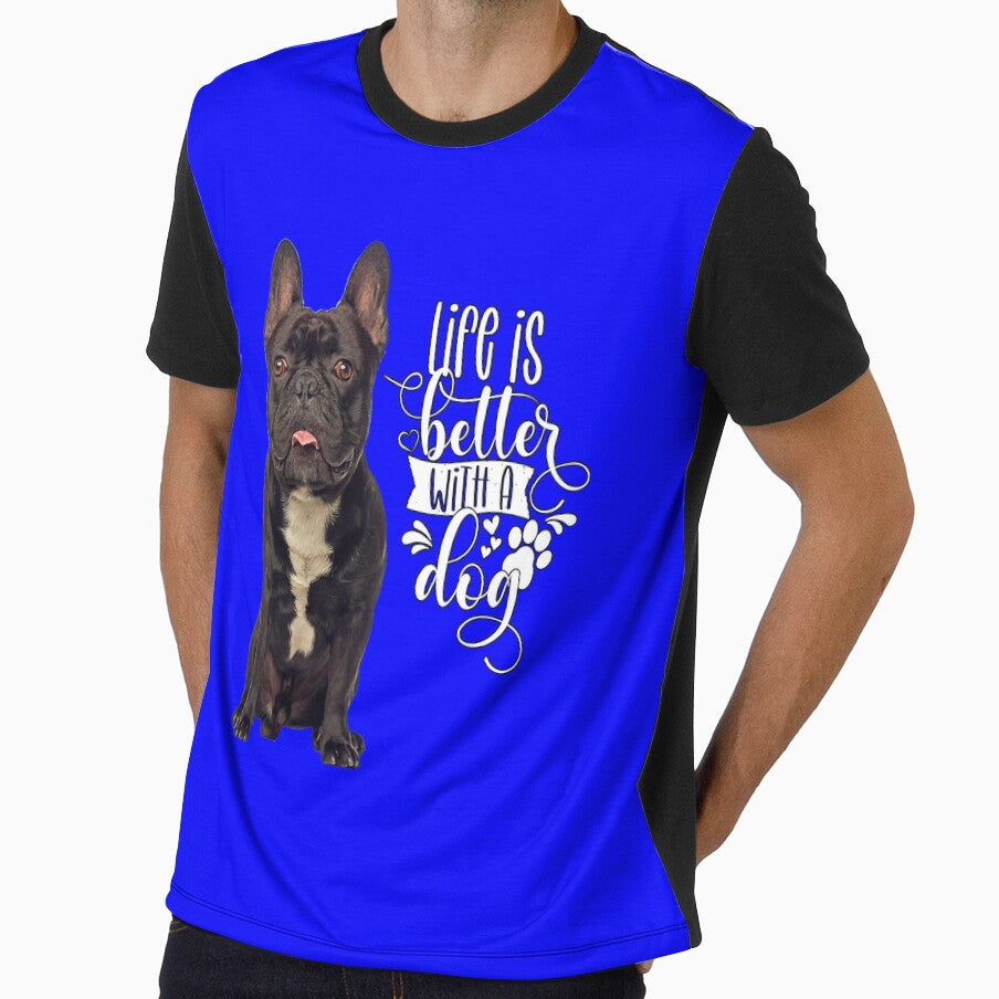 French Bulldog Lover Life Is Better With A Dog by fantasticdesign