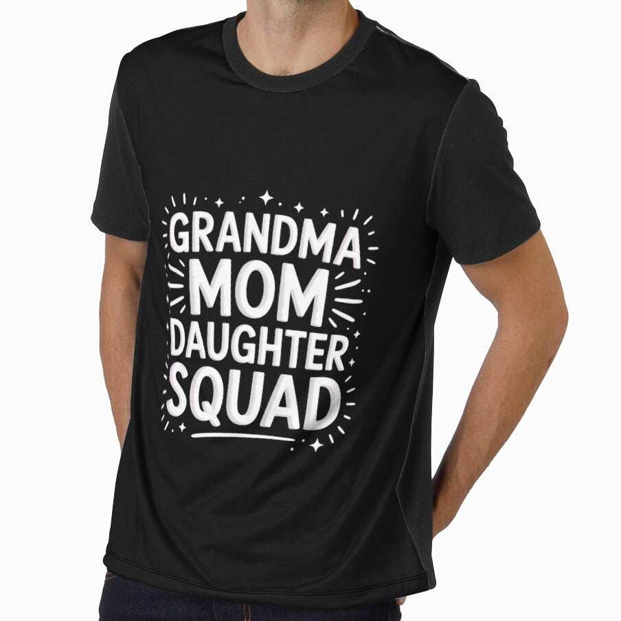 Grandma Mom Daughter Squad Matching Mom Daughter Mother day by KonopikaaArt
