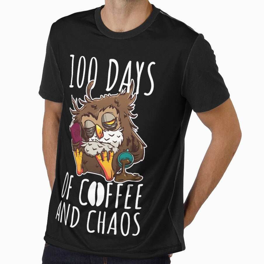 100 Days Of Coffee Chaos Teacher Happy 100 Days Of School by ecomdesign