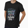 Sister of the Birthday Boy Matching Family Sister Party  1 by angolinnArt