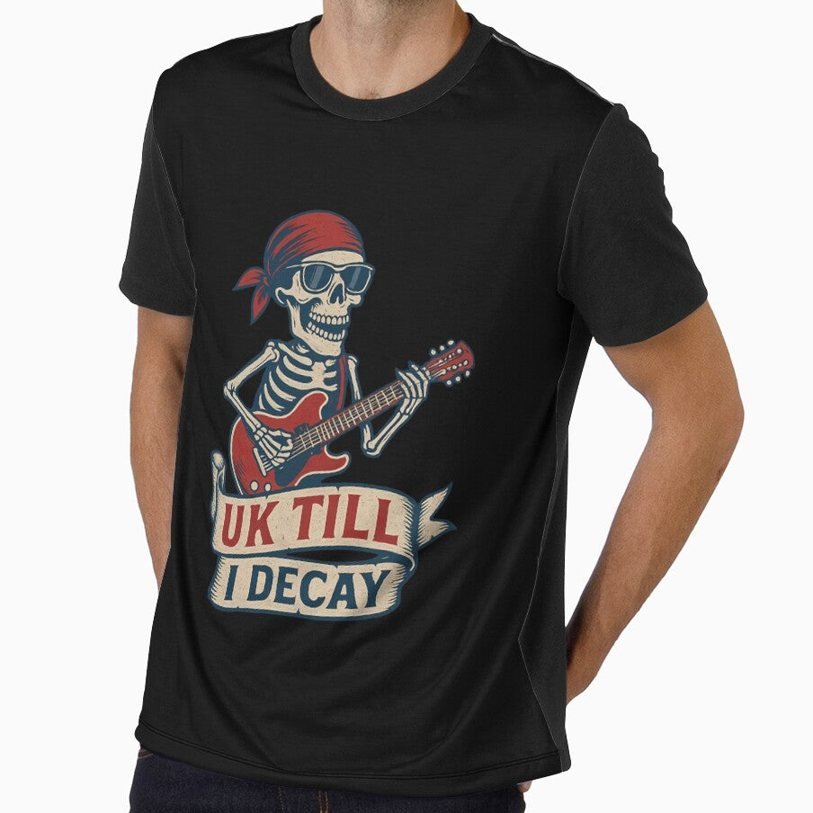 UK Till I Decay Patriotic Skeleton by JesterKrewArt