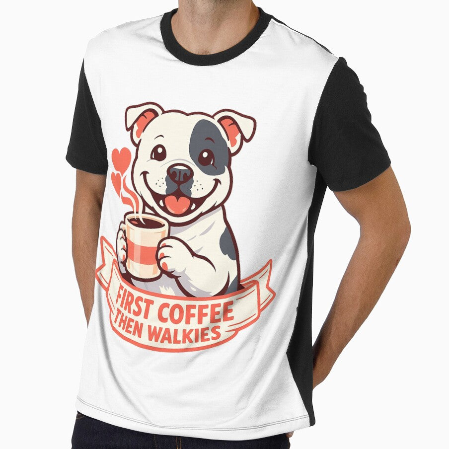 Cute Coffee Lover Puppy by BestFriendTees
