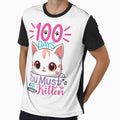 100 Days of School You Must Be Kitten Cat 100 Days of School by KevinorNorris