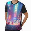 Cyberpunk Neon Town by ArtAT