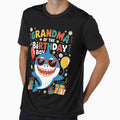 Grandma of the Birthday Boy Family Matching Party Shark 23 by FadeOfThrone