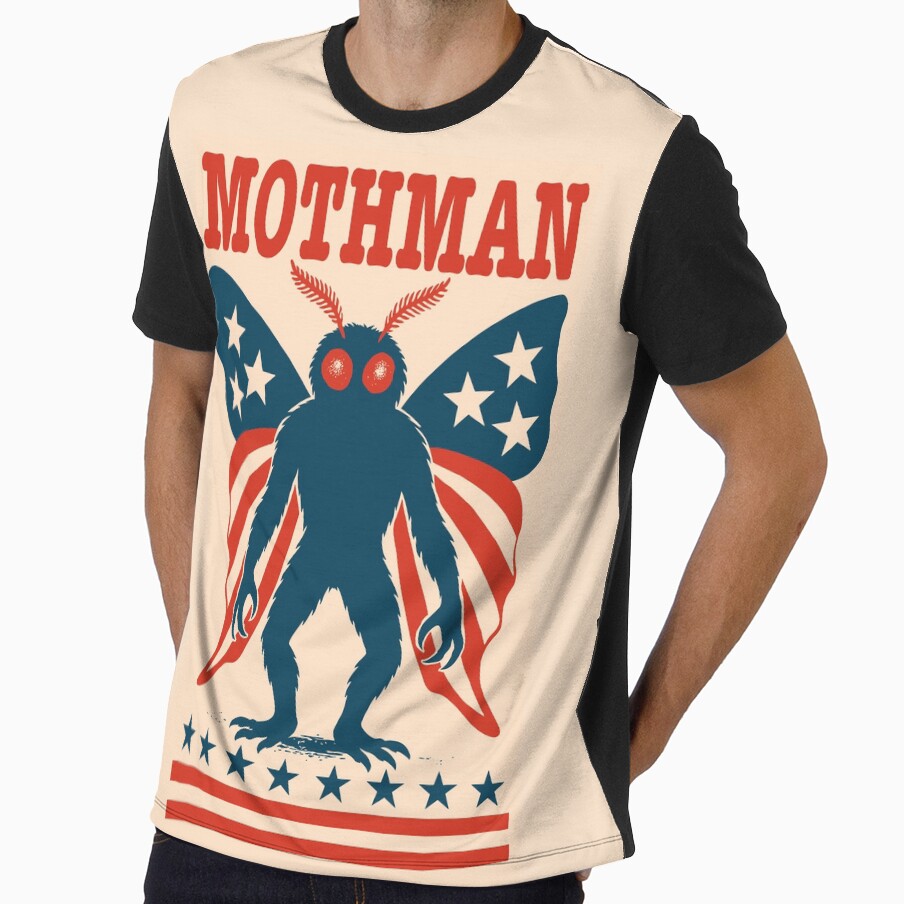 Patriotic Mothman by Ghost on Toast