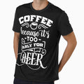 Coffee because it's too early for beer by PG Illustration
