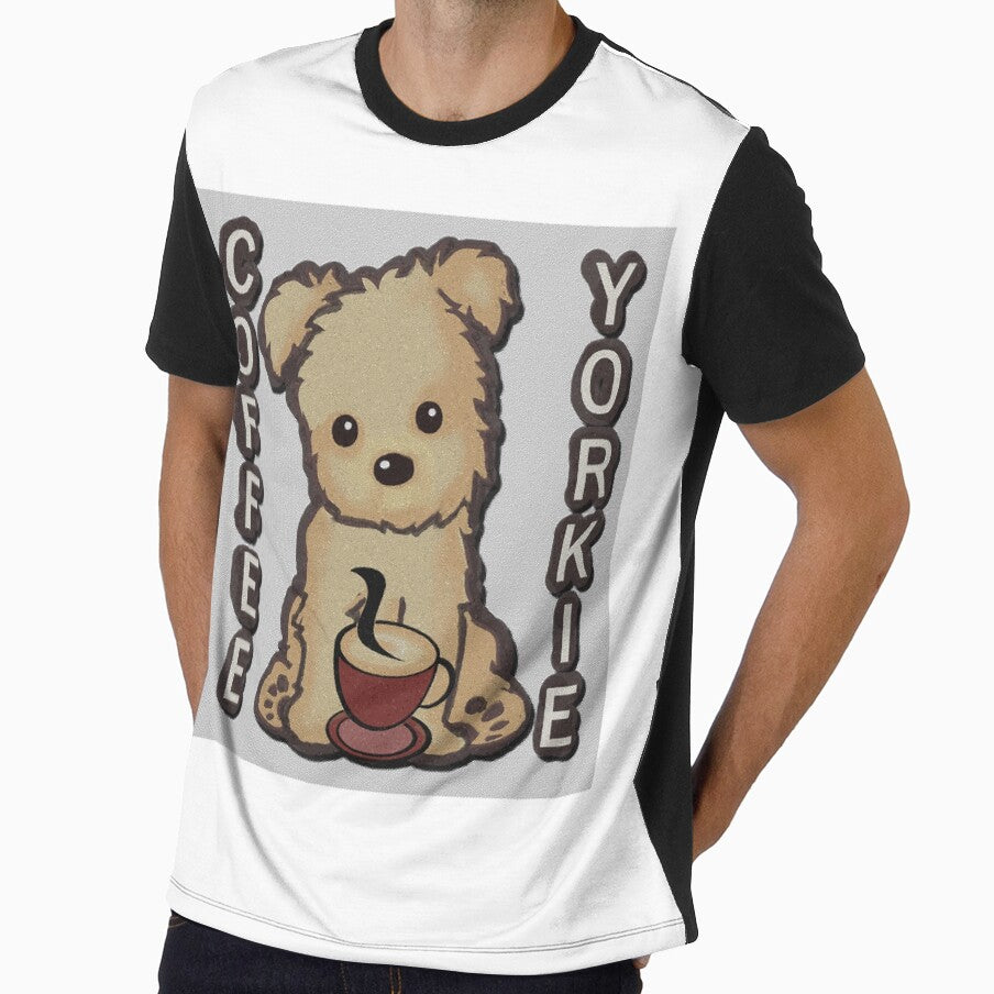 Coffee and Yorkie - Perfect for Dog and Coffee Lovers by ArtsyExplorer