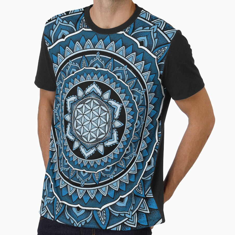 Flower of Life Mandala - Barriers by Zak Korvin