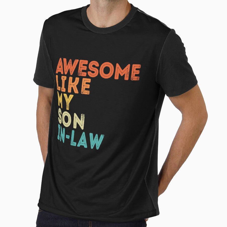 Awesome Like My Son In Law Funny Family Humor Vintage by PatternFariss