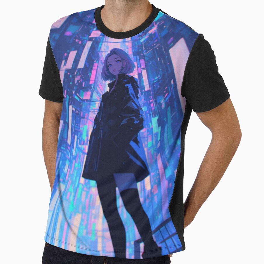 Neon Dreams: Cyberpunk Cityscape by KazyWeeb