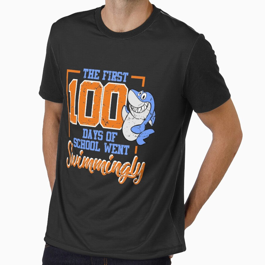 The First 100 Days of School Went Swimmingly Shark 3 Copy (2) by hadleydesigns