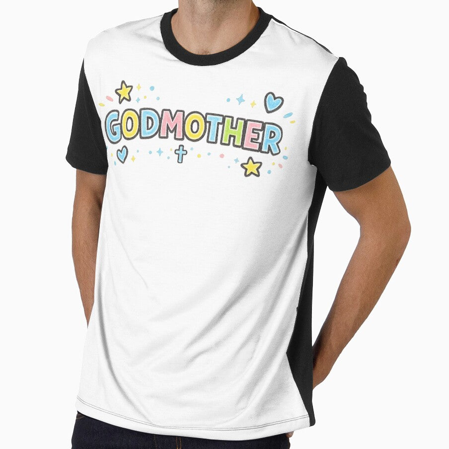 Godmother - Childlike Crayon Lettering Art by LEFTERIS-DESIGN