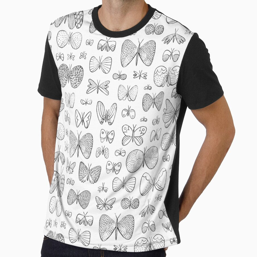 Hand drawn butterflies by stolenpencil